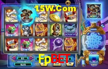 Interface moderna da plataforma Fpbet